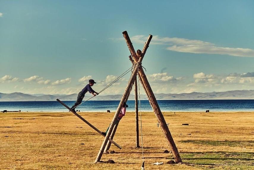 Yurt Camp "Sary-Bulun" At Song-Kul Lake, Naryn Exterior foto